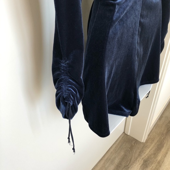 Navy Blue short romper - Picture 3 of 7